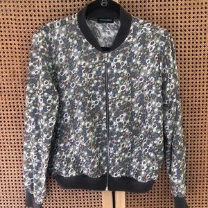 American Apparel Floral Bomber Size Large